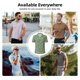 thumbnail image 5 of Fotbe Cute Yoga Frogs Camiseta Polo de Golf para Hombre con Estampado – Camisa Deportiva Transpirable con Cuello Abotonado-Small, 5 of 6