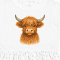 thumbnail image 4 of Inktastic Highland Cow Cute Girls Toddler Dress, 4 of 5