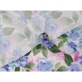 thumbnail image 5 of oneOone Velvet Lavender Blue Fabric Rose Buds Floral Diy Clothing Quilting Fabric Print Fabric By Yard 58 Inch Wide, 5 of 5