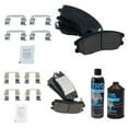 thumbnail image 2 of TRQ Front & Rear Ceramic Brake Pad Kit w/Chemicals for Pontiac Torrent Vue XL-7 BFA15218, 2 of 4