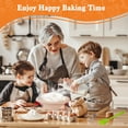 thumbnail image 5 of Bread Proofing Basket Set – Pastry Tool & Sourdough Starter Kit for Homemade Bread, 9" Round & 10" Oval Sourdough Baskets with Baking Tools, 5 of 7