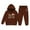 Brown, variant on Little Girls Girls Large Outfits Kid Long Sleeve Shirt Girl Long Sleeve Crop Sweatshirt Baby Girl Wrapping Blanket Kids Clothes 13 14 Christmas Print Children's Middle And Large Childr Brown 3-4 Years