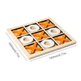 thumbnail image 2 of Juego de Tic Tac Toe, decoración de escritorio, práctica de coordinación mano-ojo para niños, 2 of 8