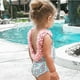 thumbnail image 1 of para bebés, halter para bebés, lindo de playa con estampado de sandía, de playa de 1 pcs, ños , 6 80 CUTICAT Traje de baño para niña pequeña, 1 of 8