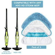 H2O HD Steam Mop Pad Set – 3 Pack