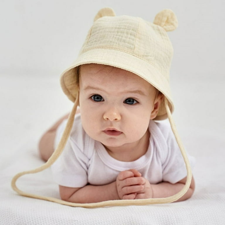 Baby sun hat with elastic 2025
