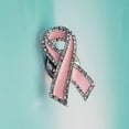 thumbnail image 3 of Guardurnaity 10 pines oficiales de la cinta rosa para la concienciación sobre el cáncer de mama. Ideales para eventos benéficos y de Accesorios de disfraces, 3 of 6