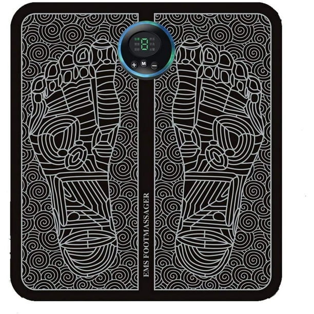 EMS Foot Massager USB Rechargeable Electric Foot Stimulator Massager, 6