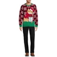 thumbnail image 4 of Jolly Sweaters Men's & Big Men's Ugly Christmas Sweater with Long Sleeves, Sizes S-3XL, 4 of 5