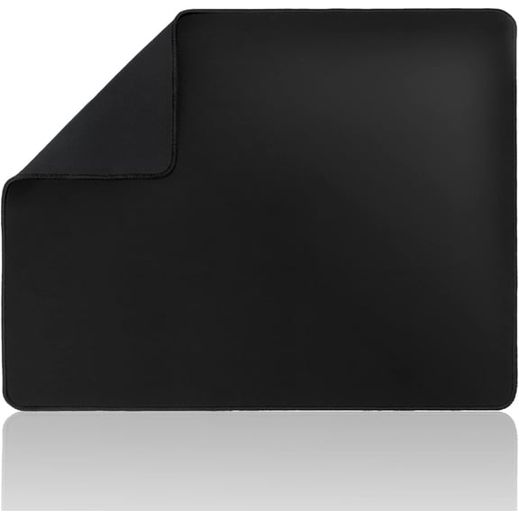 Gaming Computer Mouse Pad with Black Stitched Edge,18x14 inches