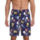 thumbnail image 1 of Fotbe Colorful Jellyfish Pantalones Cortos de Pijama para Hombre, Ropa de Dormir, Pantalones de Pijama Cortos para Hombre-3X-Large, 1 of 6