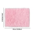 thumbnail image 5 of Ultra-soft plush carpet, 8'×10' pink non-slip long-pile floor rug, suitable for bedroom, living room, home decor, 5 of 6