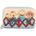 thumbnail image 2 of Loungefly Licensed Nickelodeon Rugrats 30th Anniversary Babies Zip Around Wallet, 2 of 2