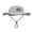 Grey, variant on Toddler Boy Hat Water Repellent Sun Hat â Lightweight Breathable Bear Patch Bucket Hat for Outdoor Travel, Summer Essentials Fishing Hat for 1-8 Years Active Kids