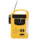 thumbnail image 2 of Hand Crank Solar Radio AM FM SW Emergency Radio with LED Flashlight Reading Light MP3 Player for Outdoor CampingYellow, 2 of 5