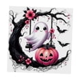 thumbnail image 4 of Pegatinas de pared de Halloween, decoración de fiestas de miedo, regalos, arte, pegatinas de fantasmas espeluznantes 38 cm x 39 cm, 4 of 9