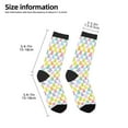 thumbnail image 2 of Honeii Colorful Rubber Duck Print Children's Colorful Socks,Unisex Kids and Toddlers' Cushioned Sock,Kids Athletic Crew Socks,for Everyday Wear and Sports, 2 of 5