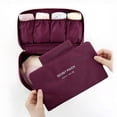 thumbnail image 3 of Travel Bra Bag Portable Sorting Storage Bag Multipurpose Underwear Storage Bag, 3 of 7
