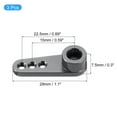 thumbnail image 2 of Aluminum Alloy 25T Steering Servo Single Arm Horn Deep Grey for RC Car/Boat/Airplane Boat Accessories 3 Pcs, 2 of 6
