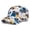 Dark Blue, variant on Spazoro Toddler Boys Girls Baseball Cap, Perforated Adjustable Dinosaur Print Breathable Washed Cotton Hat for Summer Protection Blue