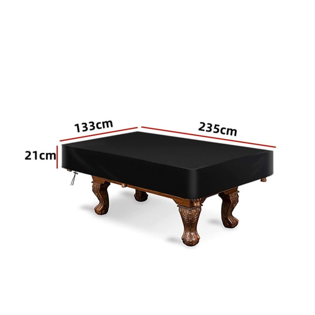 GLFILL Housse de Table de Billard 420D Oxford Robuste Imperméable Housse de Table de Billard 420D 235x133x21cm