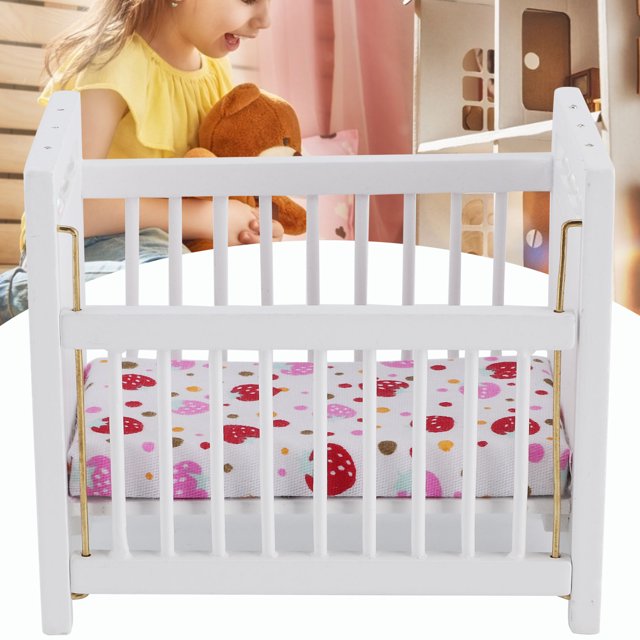 Cuna de Muñecas, Muebles de Muñecas de Bebé Camas para Muñecas de Muñeca de Bebé