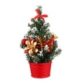 thumbnail image 4 of WEAVILUX Red Christmas Tree Decoration with Stable Base for Living Room and Shop Festival Use, 4 of 8