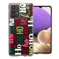thumbnail image 1 of MUNDAZE Samsung Galaxy A32 Christmas Santa Ho Ho Ho textagraphy Festive Holiday Double Layer Phone Case Cover, 1 of 3
