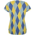 thumbnail image 2 of Hanukkah Jester Harlequin Costume All Over Womens T Shirt Multi X-LG, 2 of 2