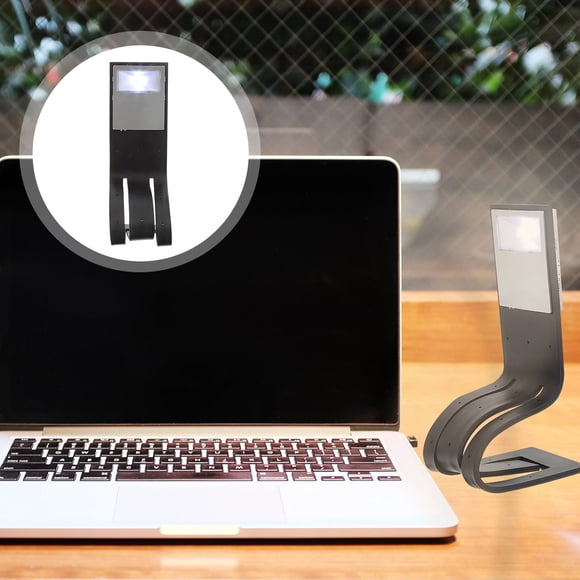 ELAYARD 1Pcs Reading Light LED Bookmarks Light Black TPR Lighting Family Time