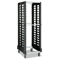 Rubbermaid Commercial Max System Rack 175-lb Cap 23-3/4w x 28-3/4d x 67-7/8h Black 3320BLA