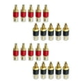 thumbnail image 5 of Audio Connection 4Mm Binding Posts Audio Setup Connectors Binding Post Connector For Speakers Minimized Signal Loss, 5 of 7
