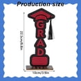 thumbnail image 3 of 2026 Graduation Season Wooden Table Setting Festival Ornament Decorative Plaque For Graduation And Home Decoration, 3 of 8