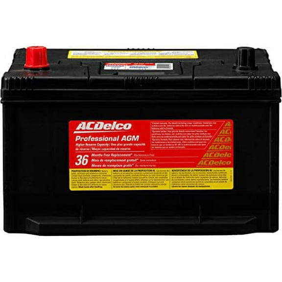 ACDelco AGM Automotive BCI Group 65 Battery 65AGMHRC