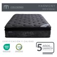 thumbnail image 3 of Colchón Individual Japandi Harmony Memory Foam Sellado Al Vacío Con Resortes Pocket HARMONY-IN, 3 of 12