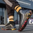 thumbnail image 3 of Men's High Top Basketball Training Shoes, Lightweight Cushioned Non-Slip Rubber, 3 of 7