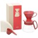 thumbnail image 1 of Hario VDS-3012R Coffee Dripper and Pot Set, Red, Size 01 HARIO NA, 1 of 4