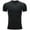 Black, variant on Men T Shirts Graphic Men Compression Shirts Men Short Sleeve Base Layer Athletic Undershirt Gear Workout T Shirt Black Xxl