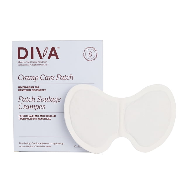 DIVA Cramp Care Patch 8 Pain Relief Patches
