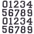 thumbnail image 1 of 2 Sets of Self Adhesive Numbers Sticker T-Shirt Numbers Stickers Football Sports Shirt Numbers Stickers, 1 of 9
