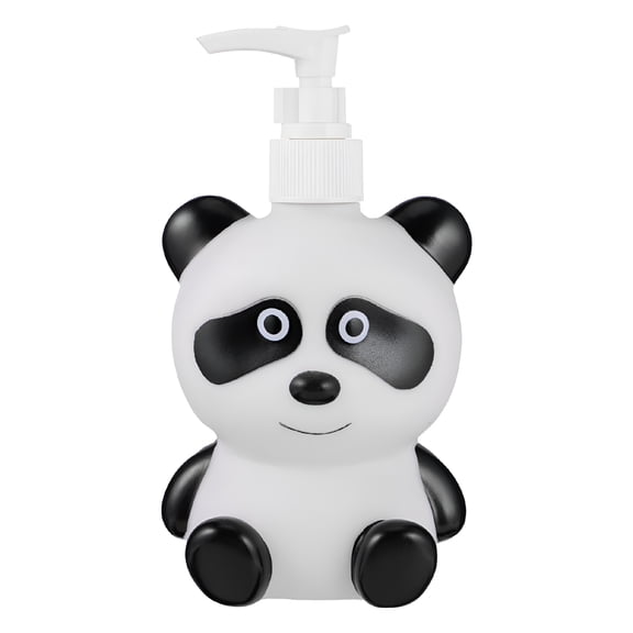 ACDANC Kids Cartoon Hand Soap Bottle Panda 300ML Shampoo Dispenser