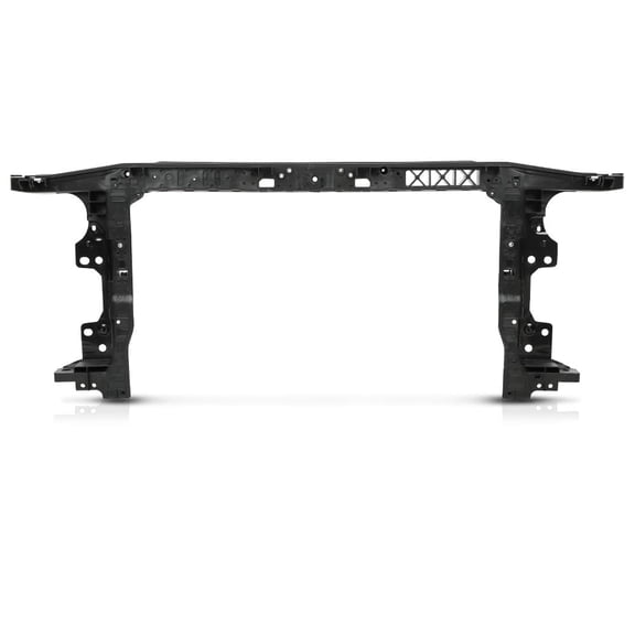 CROSSDESIGN Front Radiator Support Assembly Fit for Hyundai Elantra 2021-2023 HY1225222, 64101AB000 Black