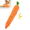 29.5inA, variant on Giant Carrot Dog Toy - 29 Inch Large No Stuffing Dog Toys for Aggressive Chewers, Sturdy Crinkle Toy for All Breeds