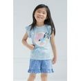 thumbnail image 2 of Bluey Girls T-Shirt and French Terry Shorts Outfit Set Toddler to Big Kid, 2 of 5