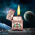 thumbnail image 4 of Rose Gold Intelligent Voice Control Electronic Lighter Usb Rechargeable Metal Windproof Lighter With Multiple Ignition Modes For Outdoor Indoor Use Kitchen Bbq Camping Gift For Men, 4 of 5