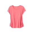 thumbnail image 1 of Remera GAP para niñas con logo fruncido color rosa sassy talla XS, 1 of 2