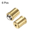 thumbnail image 3 of Uxcell 6pcs Ball Point Spring Plunger 12x16mm Brass Small Ball Plunger, 3 of 5