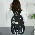 thumbnail image 2 of Women Girls School Bag Waterproof Teenage Backpack with Anti Theft Lock USB Port College Bookbags Student Laptop, 2 of 10