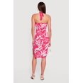 thumbnail image 3 of Women's Floral Side Slit Halter Midi Dress, 3 of 3