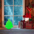 thumbnail image 4 of Puntoco Lindo muñeco de nieve bonsái que brilla en la oscuridad para Navidad, adorno con escena de nieve, decoración navideña, 4 of 5